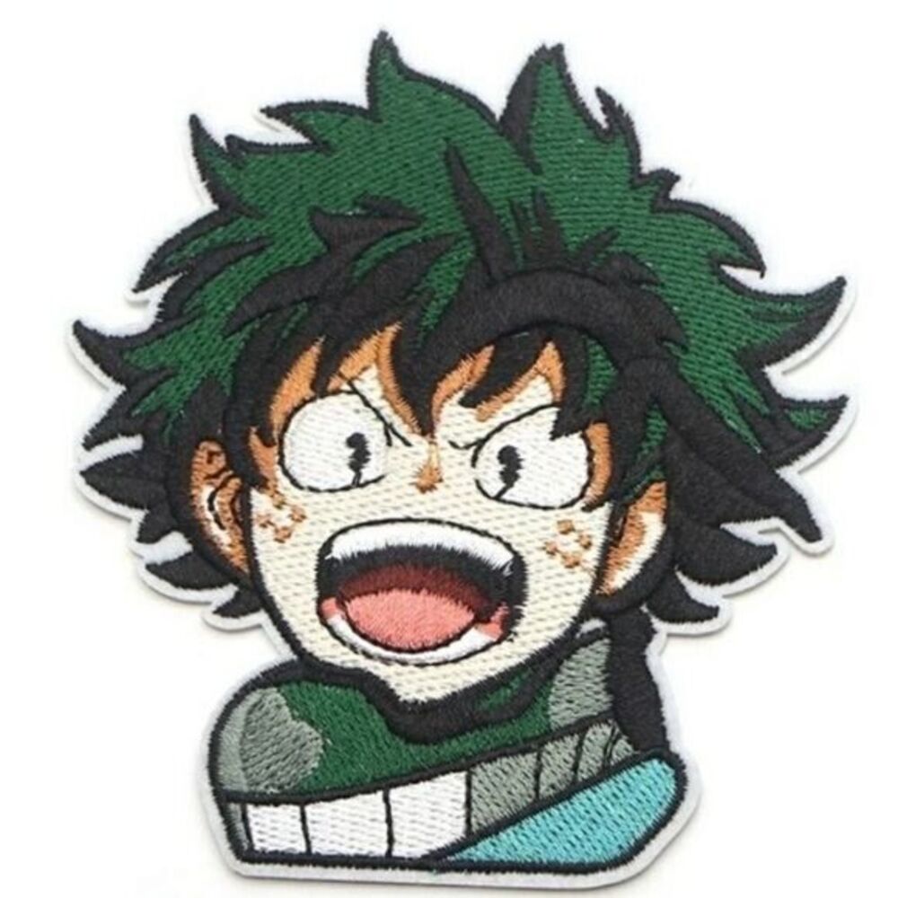 My Hero Academia Izuku Midoriya Patch Anime Embroidered Iron On Applique‎ 3.9"
